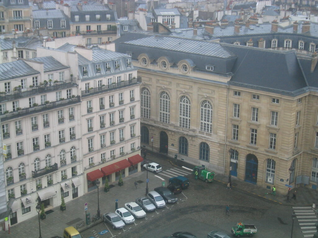 Hotel Des Grands Hommes Paris Exteriör bild